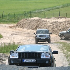 Offroad-Training mit eigenen Fahrzeugen